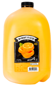 4 Litre Orange Fruit Drink 35%