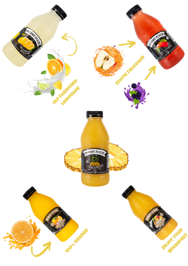 Bundy juice mobile design